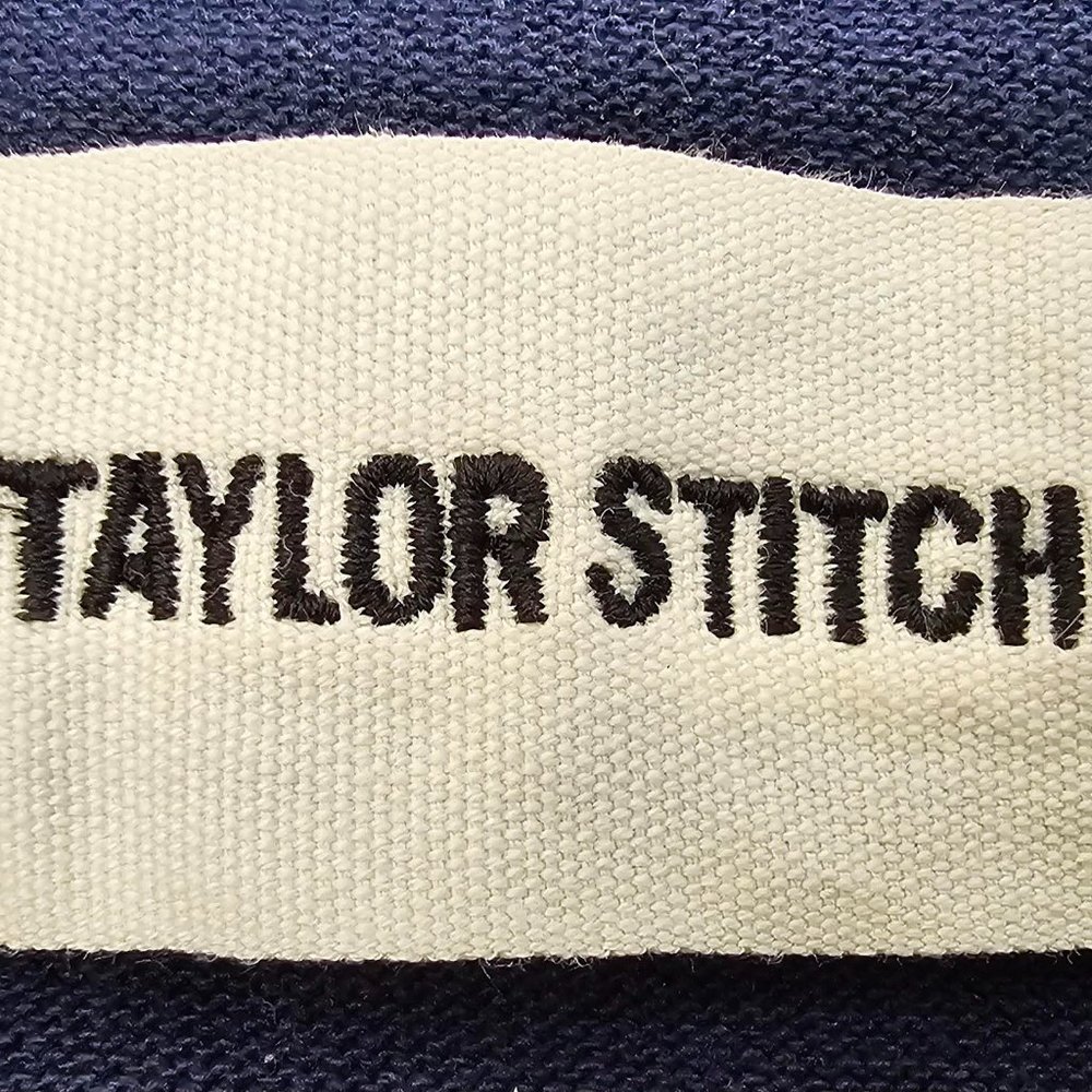 Taylor Stitch Men's Heavy Bag Tee - Navy - SZ 44